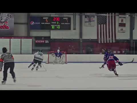 2025 USPHL South Shore Kings Elite - # 52 - Played Forward - Carries puck, shot