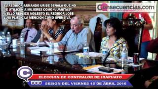 CAUSA MOLESTIA EN EL CABILDO DE IRAPUATO LA INVOCACION DE LAS "JUANITAS".