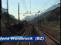 Führerstandsmitfahrt: Brenner - Bozen