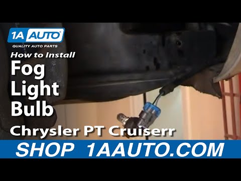 How To Install Repair Replace Fog Light Bulb Chrysler PT Cruiser 01-05 1AAuto.com