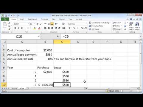 how to treat salvage value in npv