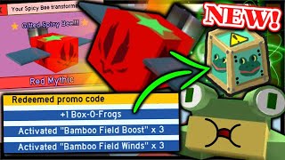 New Code Free Box O Frogs Gifted Spicy Bee Atomic Treats
