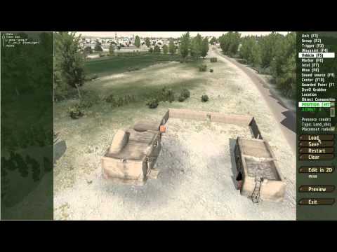 ArmA2 OA 3D Editor Part 1