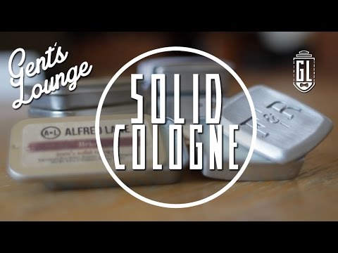 how to apply solid cologne