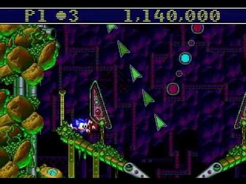 sonic spinball
