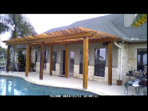 how to build pergola