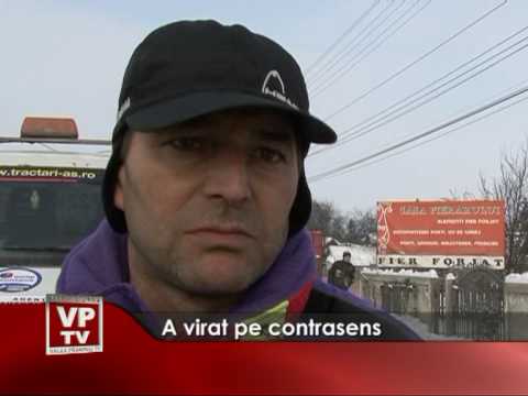 A virat pe contrasens