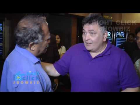 Rishi Kapoor Watches Movie A Flying Jatt At PVR Juhu