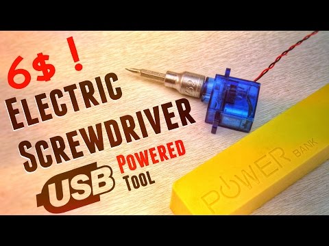 🛠 Mini Electric Screwdriver : How to make a Power Tool for your daily need