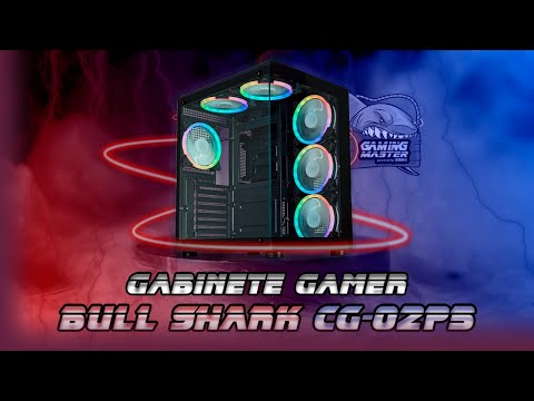 Vídeo de demonstração - Gabinete Gamer Aquário Bull Shark | CG02P3