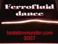 Ferrofluid dance - strange stuff