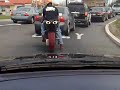 Motorrad-Video Yamaha R1 Burnouts