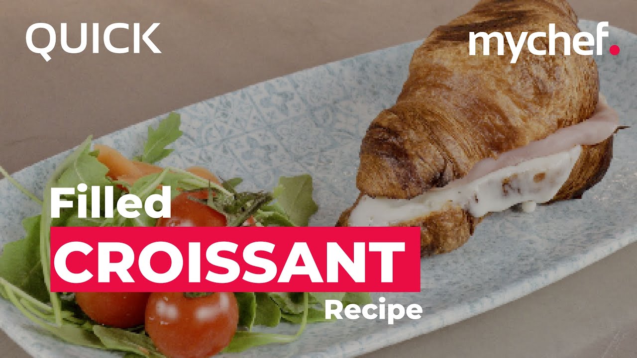 Filled croissant in 30 seconds with Mychef QUICK