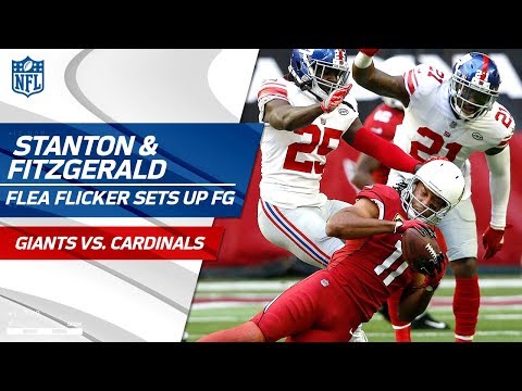 Video: Stanton to Fitzgerald Flea Flicker Sets Up Scoring Drive vs. NY! | Giants vs. Cardinals | NFL Wk 16