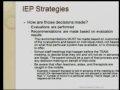 IEP STRATEGIES - Part 5 of 9
