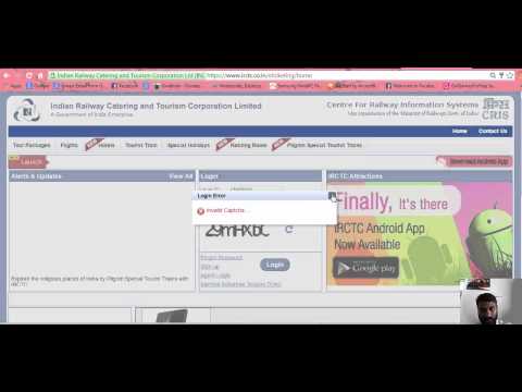 how to train ticket booking