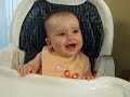 baby Mabry laughing at GranDeanie