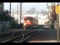 Railfanning Downtown San Diego on a Sunday Afternoon 11/30/08 Featuring 455, The Operation Lifesaver F59PHI