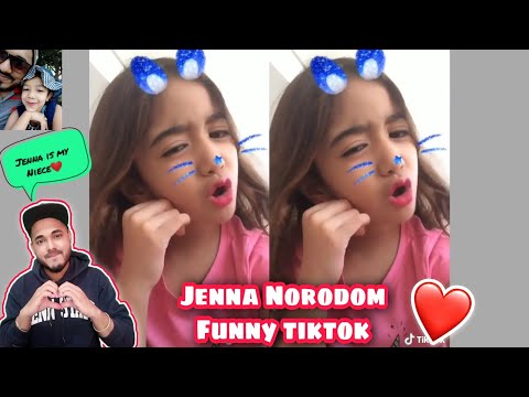 πPrincess Jenna norodom funny tik tok π°π React by O yea banglaπ§π©