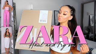 HUGE ZARA HAUL & TRY-ON!  NEW IN SUMMER 2020