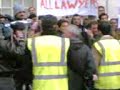 Jemima Khan video Protest in London against Musharraf .. GEO Shutdown clip