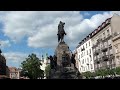Click here to watch this video Matejko square in Krakow
