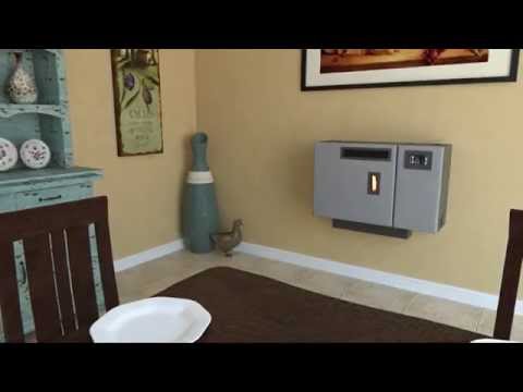 how to vent a pellet stove through a wall