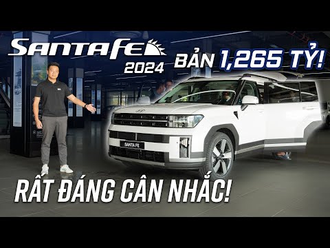 Hyundai Santafe 2024 bản Prestige: Tiết kiệm 100 triệu nhưng vẫn có ADAS, options như bản Full!