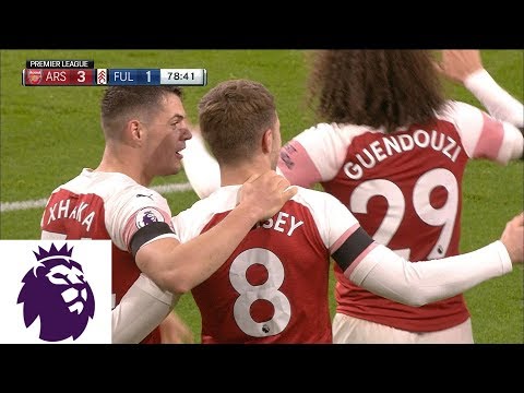 Video: Aaron Ramsey restores Arsenal's two goal lead against Fulham | Premier League | NBC Sports