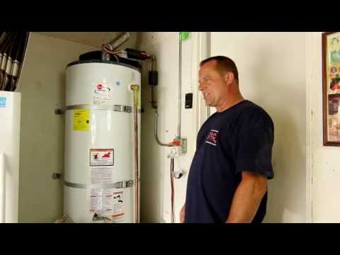 how to drain an electric water heater