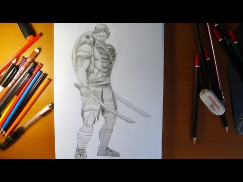 how to draw leonardo