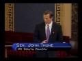 Sen. Thune shows how health care plan is bad for small businesses.