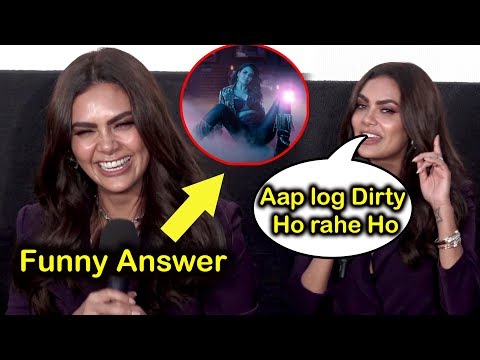Funny Answer 😂😂😂 Esha Gupta At Get Dirty Song Launch