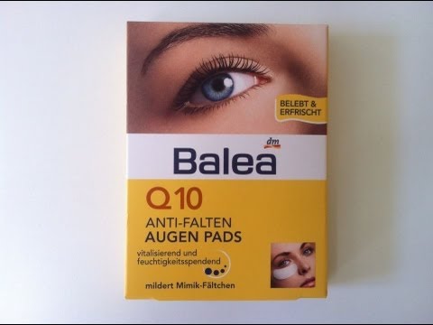 Im Test - Balea Augenpads (anti Falten)