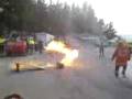 videos de esercitazione protezione civile: bombola incendiata
