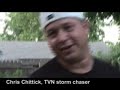 tvn chopping down a tree!