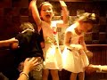 Keli, Kiyo and Chivers like singing songs