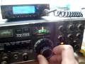 Kenwood TS-700 and VO-52 amateur radio satellite.