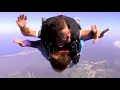 jesse Skydiving half naked