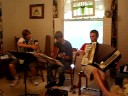 another video of heart and soul with our guitarist john. played by the happy wanderers. sorry about isaac's out of tune whistling! we didn't notice it till we watched the video. we didn't reshoot because we found it pretty funny!

john: guitar
zac: accordion
isaac: lead accordion