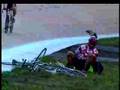 Velodrome Bike Crash