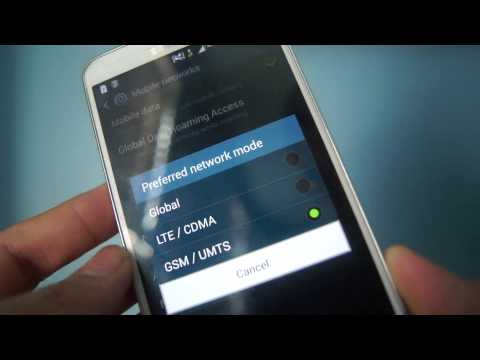 how to turn lte on note 3
