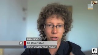 Anna Tatar o udaremnieniu rasistowskiej napaści w Wieliczce, 16.07.2020.