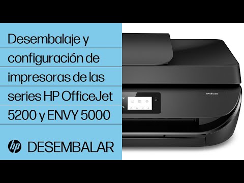 Todo-en-Uno HP OfficeJet serie 5200 : configuración | Soporte de HP®