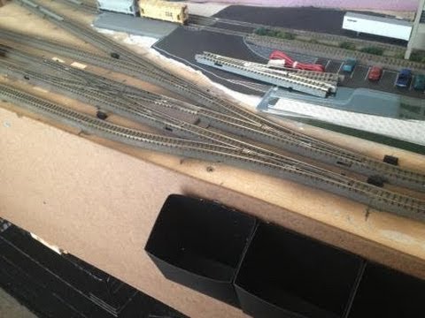 how to ballast n gauge track