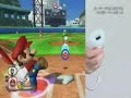 Super Mario Stadium Family Baseball (Controls Teaching)