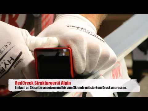 Struktur für Alpinski - HWK Skiwachs