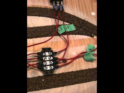 how to isolate model railway track