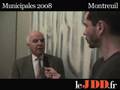 Municipales 2008 : Jean Pierre Brard (Montreuil)  - leJDD