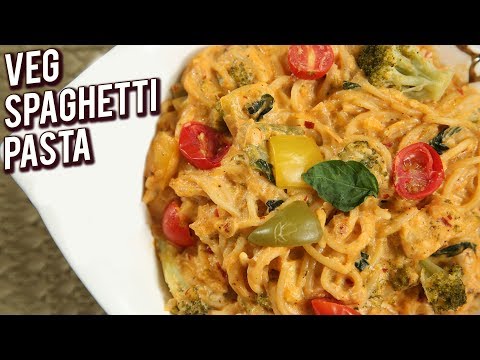 One Pot Pasta Recipe – Easy Homemade Veg Spaghetti Pasta – Italian Pasta Recipe – Ruchi